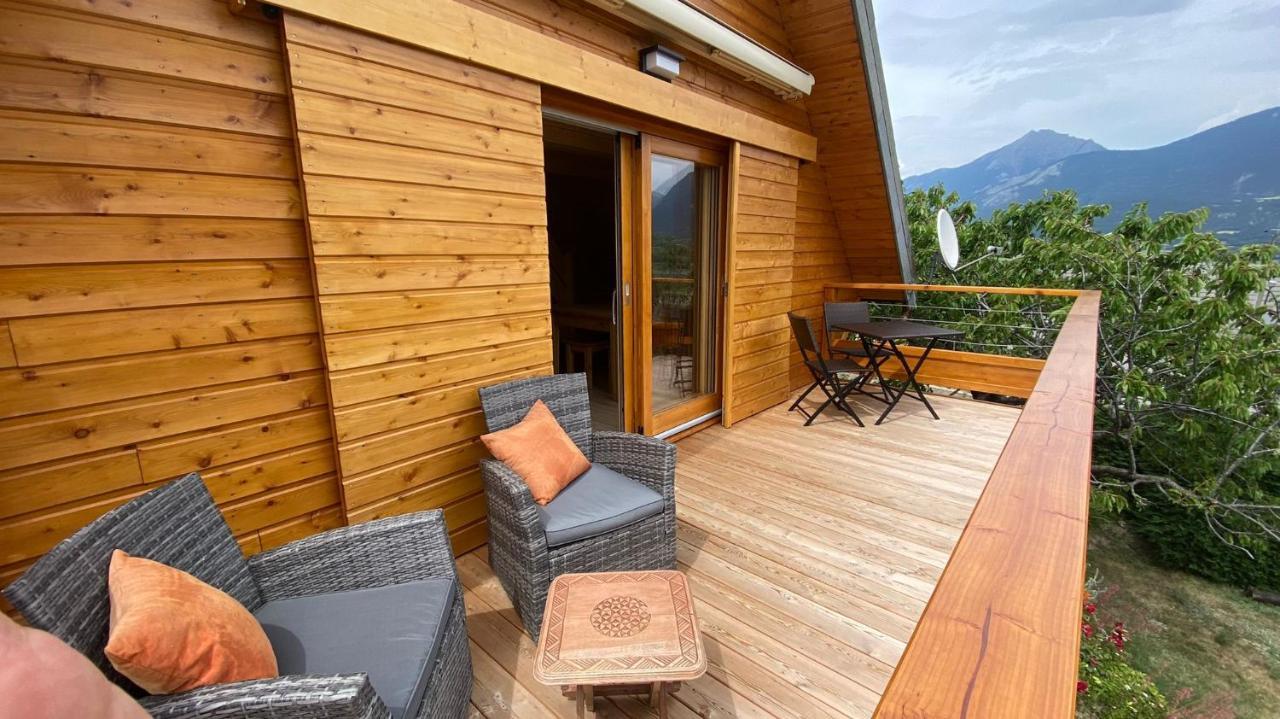 Chalet Chalvet Begat Embrun Exterior foto